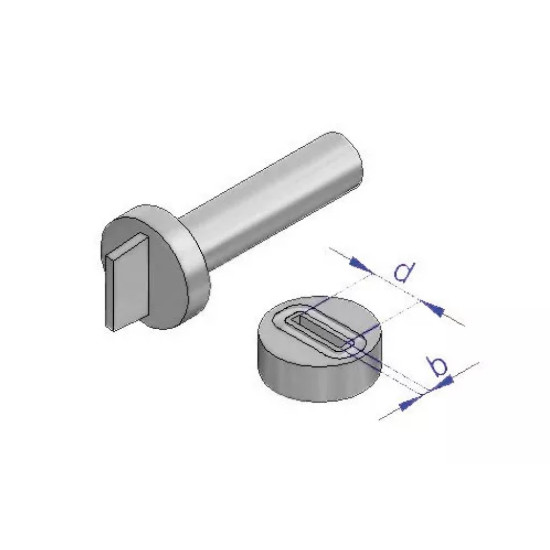 Stanta, Presa pentru capse dreptunghiulare 38x8 mm