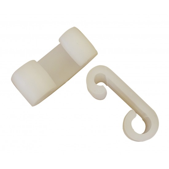 Carlig de plastic pentru extensor, latime 20 mm