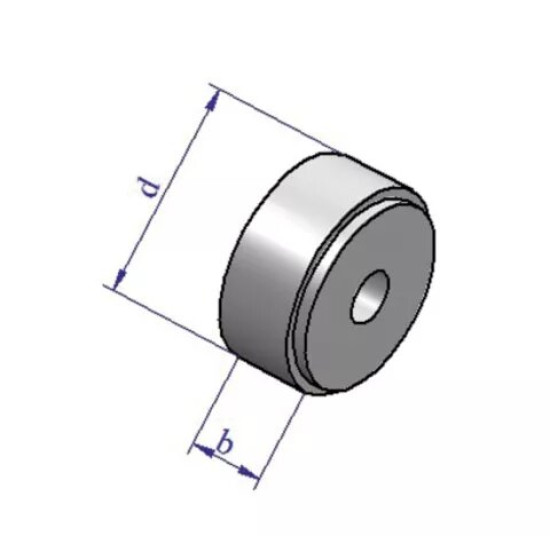 Capat de schimb pentru ciocan, Fi 61 mm, Material Poliamida