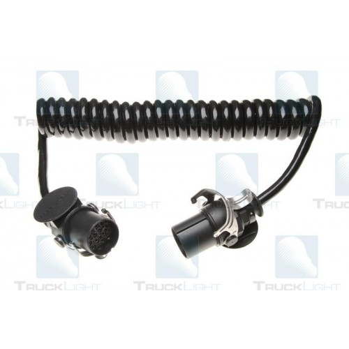 Cablu Electric Spiralat ADR, 24V, 15 Pini, TRUCKLIGHT