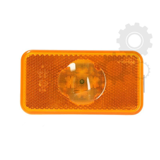 Lampa Gabarit Incastrabila Cu LED, 102x54mm ( 10,2x5,4cm ), Lampa Pozitie Galbena