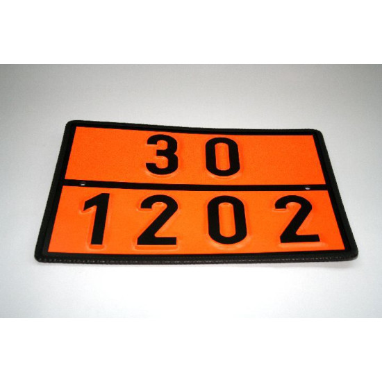 Placa ADR 30/1202 Diesel, Motorina, 40 x 30 cm ( 400 x 300 mm )