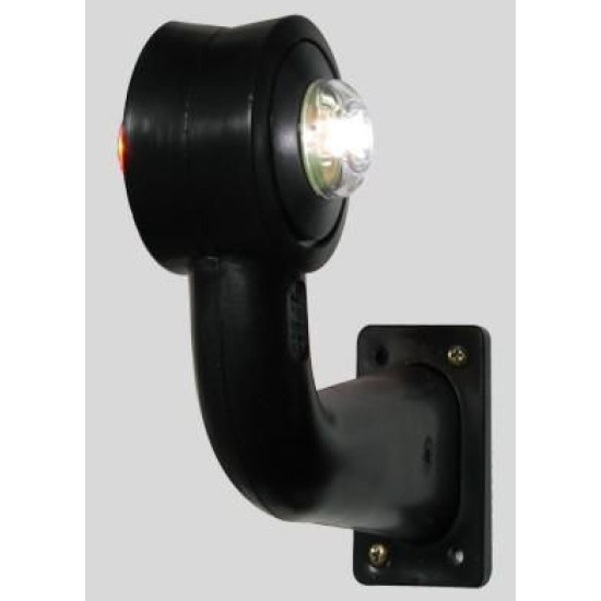 Lampa Gabarit, Corn 90 Grade, Cu LED 24V, Partea Dreapta