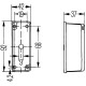 Lampa Gabarit Laterala, Universala, 24V, Lampa Pozitie Alba / Rosu