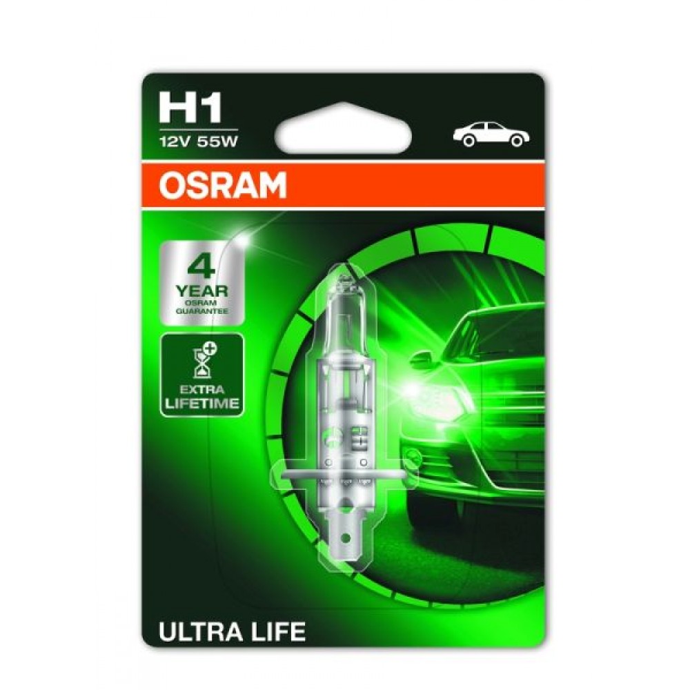 Bec H1 Ultra Life Osram, 12V, 70W