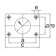 Cupla Tractare / Remorcare, 15.6T, Placa Prindere 120x55mm ( 12x5.5cm ), Diametru Cui 40mm ( 4cm ), 70/70/24KN