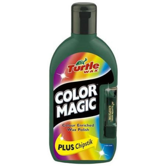 Turtle WAX Color Magic Polish Verde cu stick pentru Corectare Verde