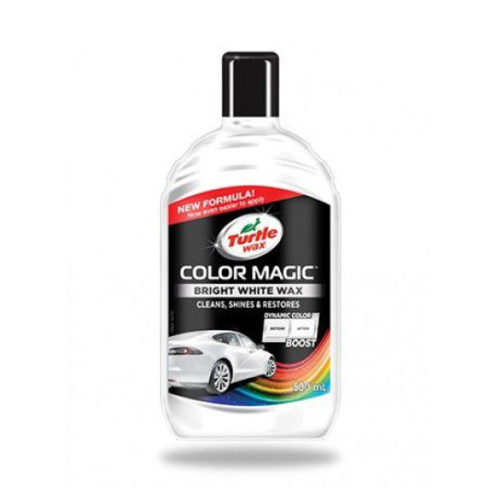 Ceara solida polish pentru culoarea Alba Color Magic, Turtle Wax 500 ml