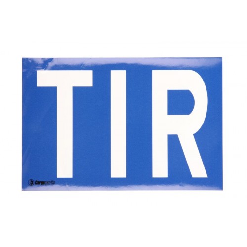 Autocolant TIR, Eticheta Autocolanta TIR, 200 x 300 mm ( 20 x 30 cm )