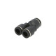 Conectori Furtun Aer, Cupla Rapida, Reductie, Profil Y, Tip "Y", Diametru 13/9mm, Plastic, Set 10 Bucati