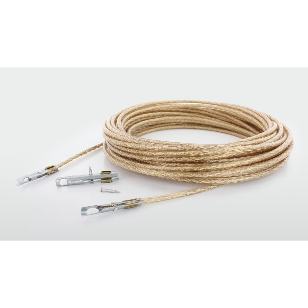 Cablu vamal TIR, 6 mm, cu capete, 43 metri