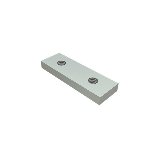 Placa filetata, fixare balama oblon Fi 12mm