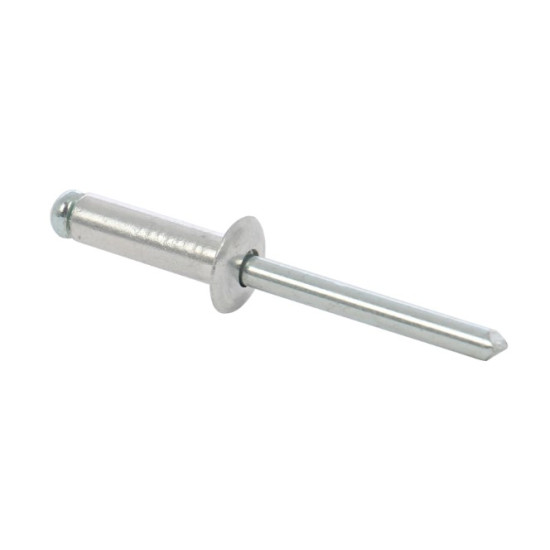 POP Nit cap bombat, Aluminiu/Otel, 4.8x10 mm