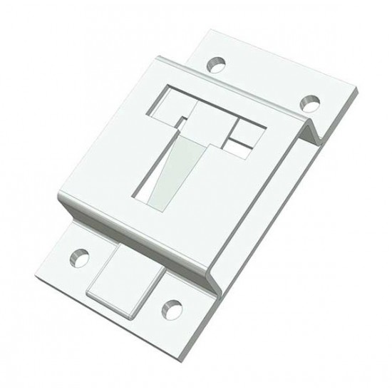 Contrapiesa blocator usa, in T, cu placa, inox