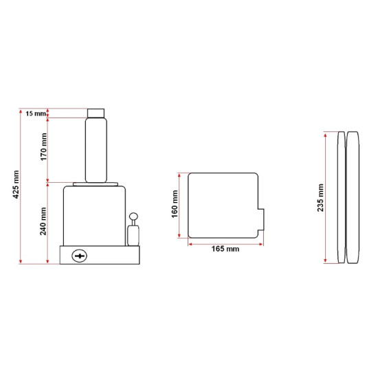 Cric Hidraulic 32T