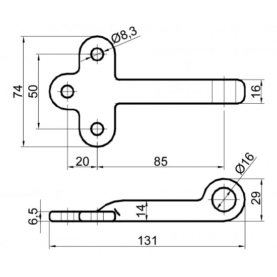 Ochi inchizator oblon tip Germania