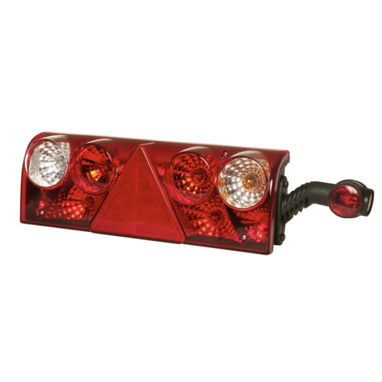 Lampa Stop, Spate Semiremorca, Remorca, Europoint II, SCHMITZ, Mufa Cu 7 Pini Si Lampa Gabarit, Corn, Partea Dreapta