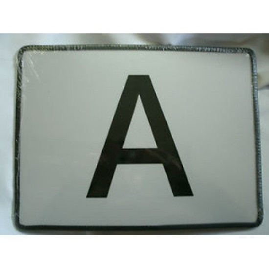 Placa Pentru Transport Deseuri - 400 x 300 mm ( 40 x 30 cm )