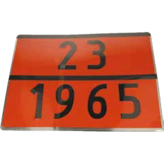 Placa ADR 23/1965 GPL, 40x30cm (400x300mm)