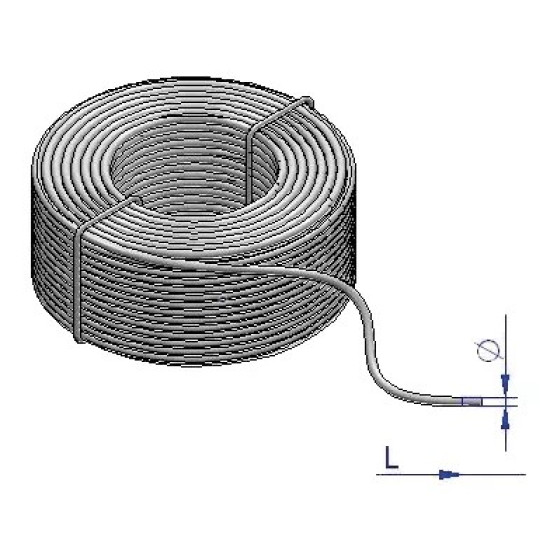 Cablu vamal TIR, 8 mm, rola 250m