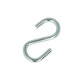 Carlig Dublu Prelata / Tensionare Prelata, Metalic, Galvanizat, Tip S, Lungime 40mm (4cm) - Set 50 Bucati