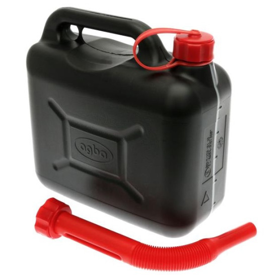 Canistra de Plastic cu Palnie, 5 L, Carface, Negru