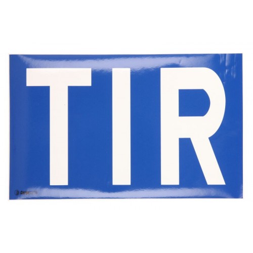 Autocolant TIR, Eticheta Autocolanta TIR, 250 x 400 mm ( 25 x 40 cm )