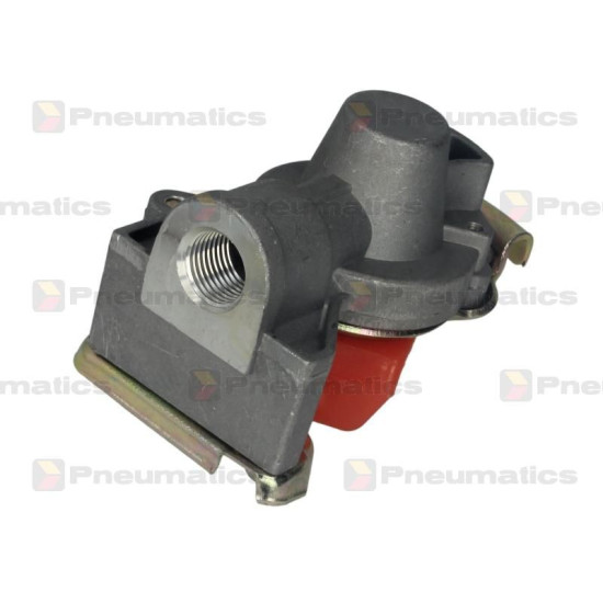 Cupla Rapida Aer, Conector Furtun, Cu Supapa, M16x1,5 , Culoare Rosie