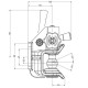 Cupla Tractare / Remorcare, 3,5T, Placa Prindere 83x56mm ( 8.3x5.6cm ), Diametru Cui 40mm ( 4cm ), 30/30/18KN Cupla Tractare / Remorcare, 3,5T, Placa Prindere 83x56mm ( 8.3x5.6cm ), Diametru Cui 40mm ( 4cm ), 30/30/18KN