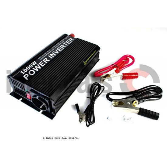 Transformator, Invertor De Tensiune 12V / 220V, 1000W