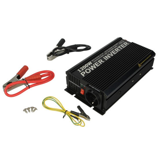 Transformator, Invertor De Tensiune 12V / 220V, 1200W