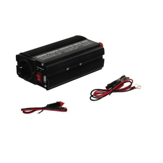 Transformator, Invertor De Tensiune 24V / 220V, 350W