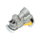 Cupla Rapida Aer, Conector Furtun, Cu Supapa, M16x1,5 , Culoare Galbena