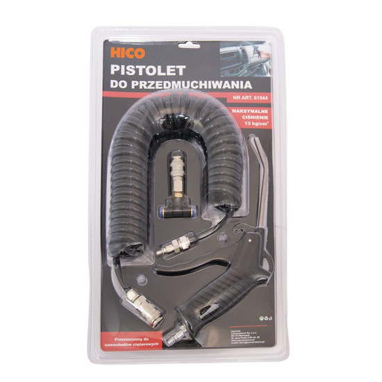 Pistol Suflare Aer, Diametru 8mm, Negru, Set