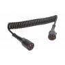 Cablu Electric Spiralat, Tip N 7/24V, 7 Pini Tip Mama, Feminin, 4m, Din Plastic, TRUCKLIGHT