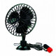 Ventilator Auto Oscilant, Windy, 12V, cu Picior si Grilaj Protectiv, Plastic